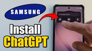How to Install & use CHATGPT on Android or Samsung - Settings