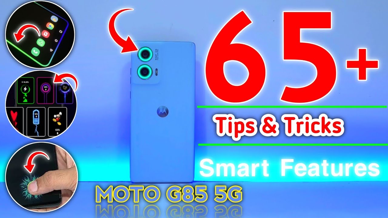 Moto G85 5G Tips and Tricks || Moto G85 Top 65+ Hidden Features, Moto G85 5G