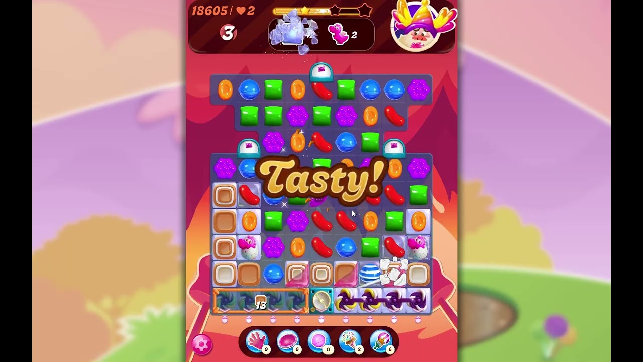 ◯キャンディ Candy Crush Saga Level 18605 - YouTube