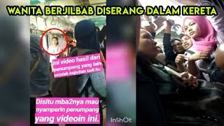 Viral Curhat Wanita Berjilbab Dizolimi Dalam Kereta