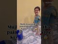 Paint kaise sahi kare 🤪 #shorts #youtube #viral #baby #vlogger #minivlog #dailyvlog #comedy