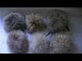 Как сделать меховой помпон.How to make a fur pompom