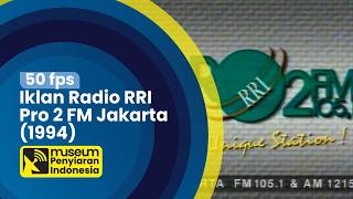 RRI Pro 2FM Jakarta Advertisement (1994)