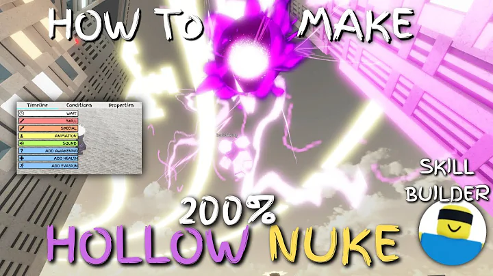 How to Make 200% HOLLOW NUKE using Skill Builder (Jujutsu Shenanigans Guide)