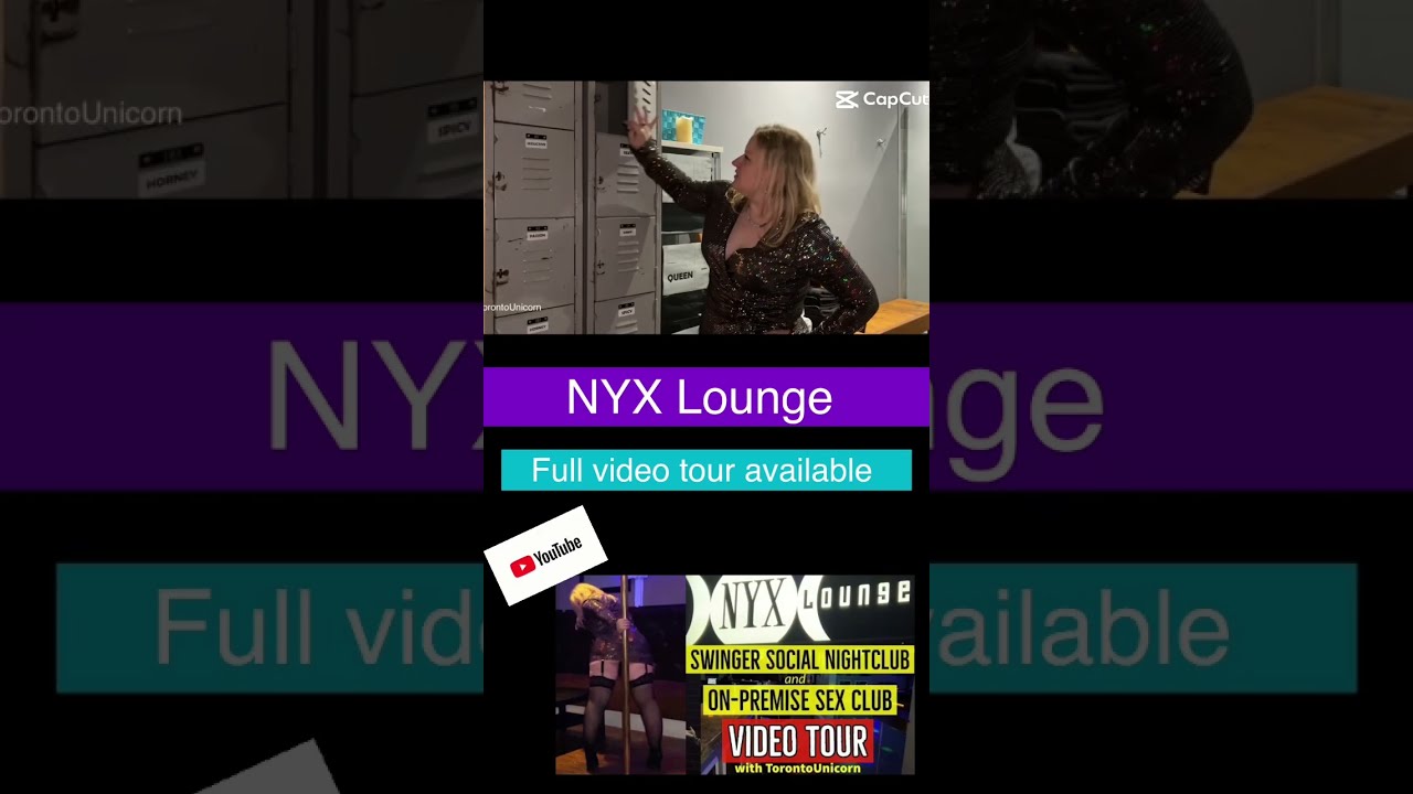 NYX Lounge Mini Tour - Swinger / Sex Club in Oakville Ontario