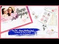 "Love You" Valentines Scrapbooking Process Video + + + INKIE QUILL