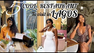 5 REALLY NICE RESTAURANT TO VISIT IN LAGOS