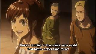 Sasha Blouse Spitting Facts Attack On Titan Shingeki No Kyojin Ova
