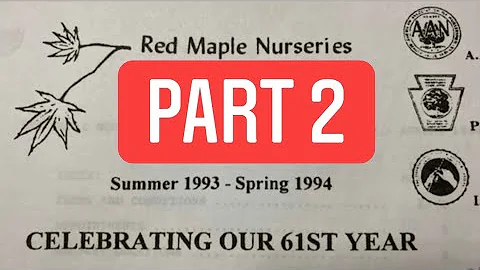 Red Maple Nurseries Collection Part 2 Featuring Bi...
