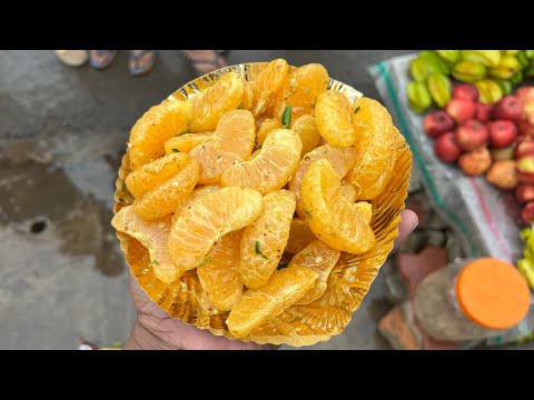 ORANGE CHAAT | Very Unique Food Of Digha | Indian Street Food