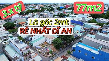 BÁN GẤP - GÓC 2MT GIÁ RẺ CÒN HƠN LÔ THƯỜNG NGAY BIG C VÀ TRƯỜNG HỌC C1, C2, C3 TP DĨ AN.