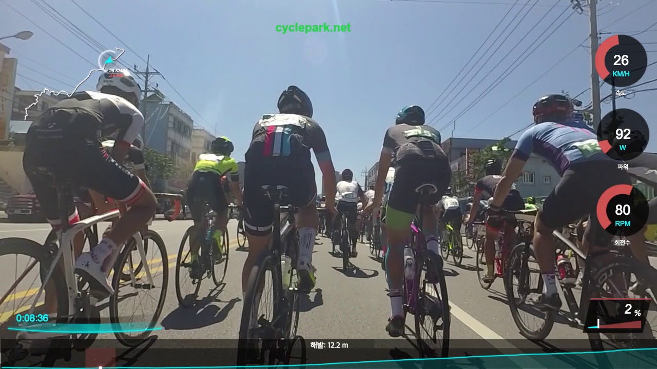 2017 대관령 힐클라임대회 선두 풀영상