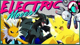 EVERY Electric Type Pokemon MOVE Explained! | Gnoggin