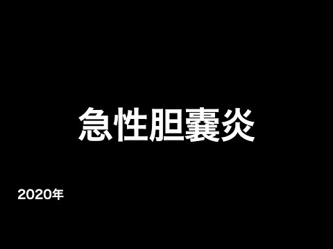 急性胆嚢炎 (疫学・病態・症状・検査・診断・治療など...)