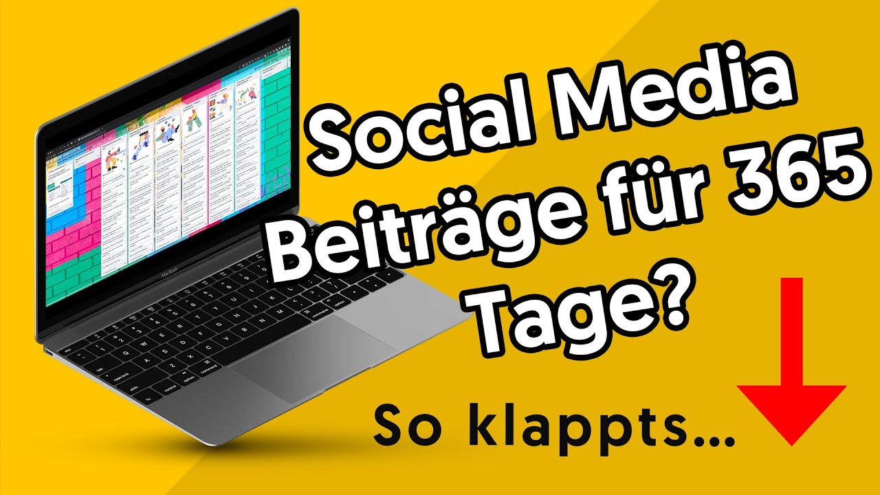 Update Social Media Kalender von Reto Stuber - So planst du Content für 365 Tage im Voraus