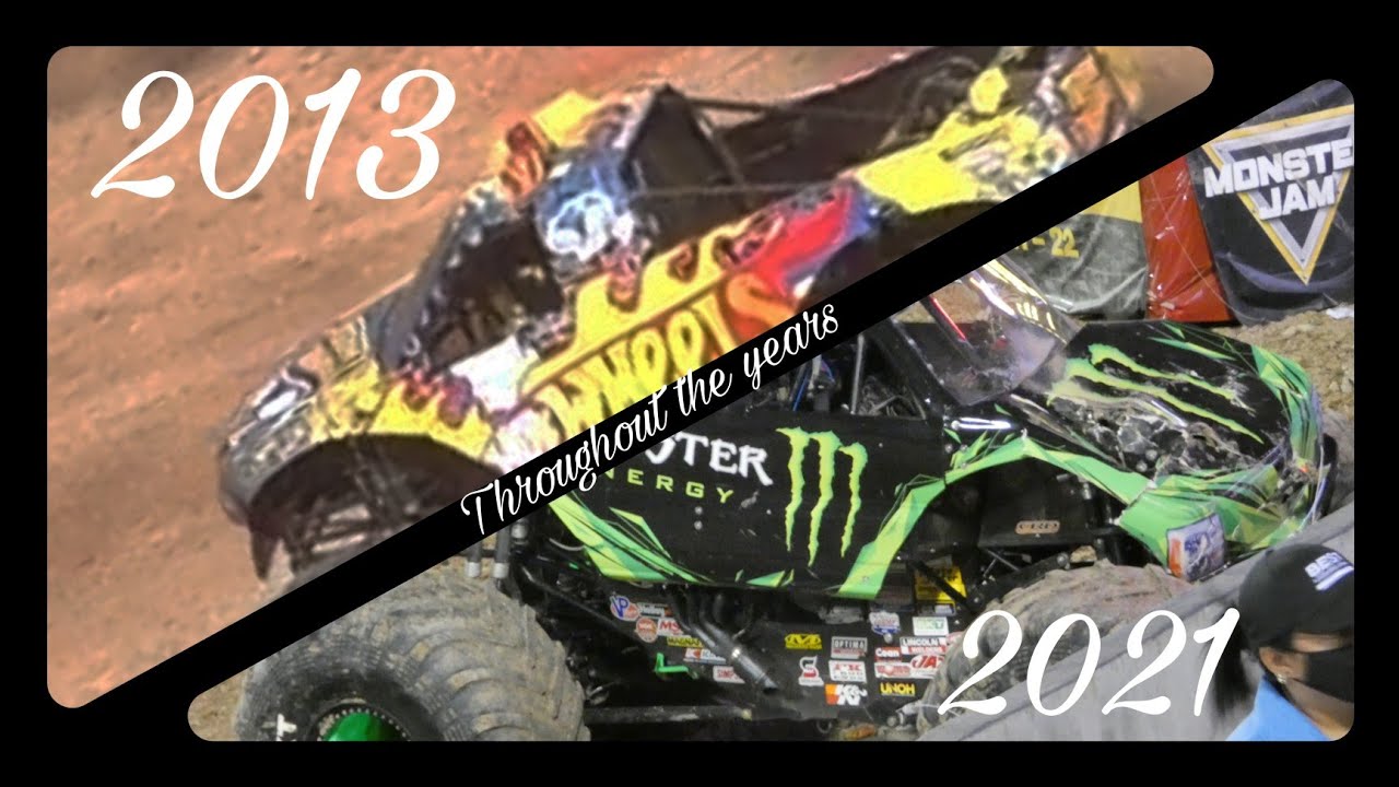 El Paso Monster Jam "Through The Years" Highlights 2013 2021 YouTube