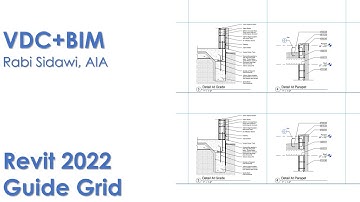 Revit 2022 Guide Grid 4K
