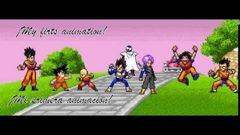 Gohan - Goku and Cell - Sprite Animation