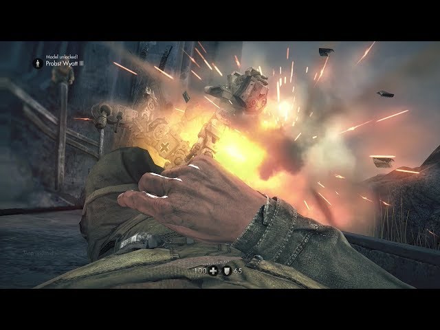 Wolfenstein The New Order - Final Boss (Deathshead) on UBER Difficulty -  835 HP Overcharging Guide 