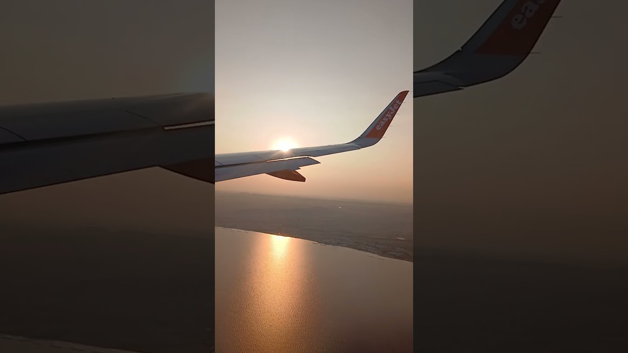 easyjet landing at larnaca cyprus