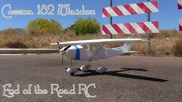 Scratch Cessna 182 Maiden flight and crash