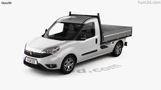 Fiat Doblo Work Up 2017 3D model by 3DModels.org