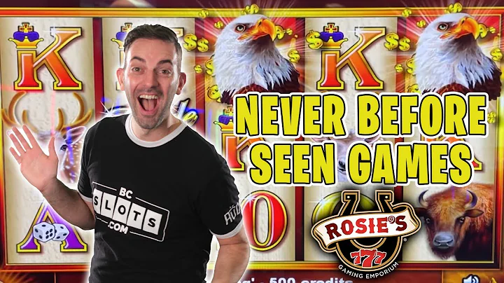 NEVER BEFORE SEEN Games at Rosie's in Richmond VA
