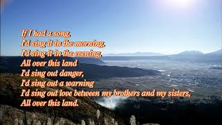 Peter, Paul & Mary "If I Had a Hammer" with lyrics 62年に彼らの2枚...