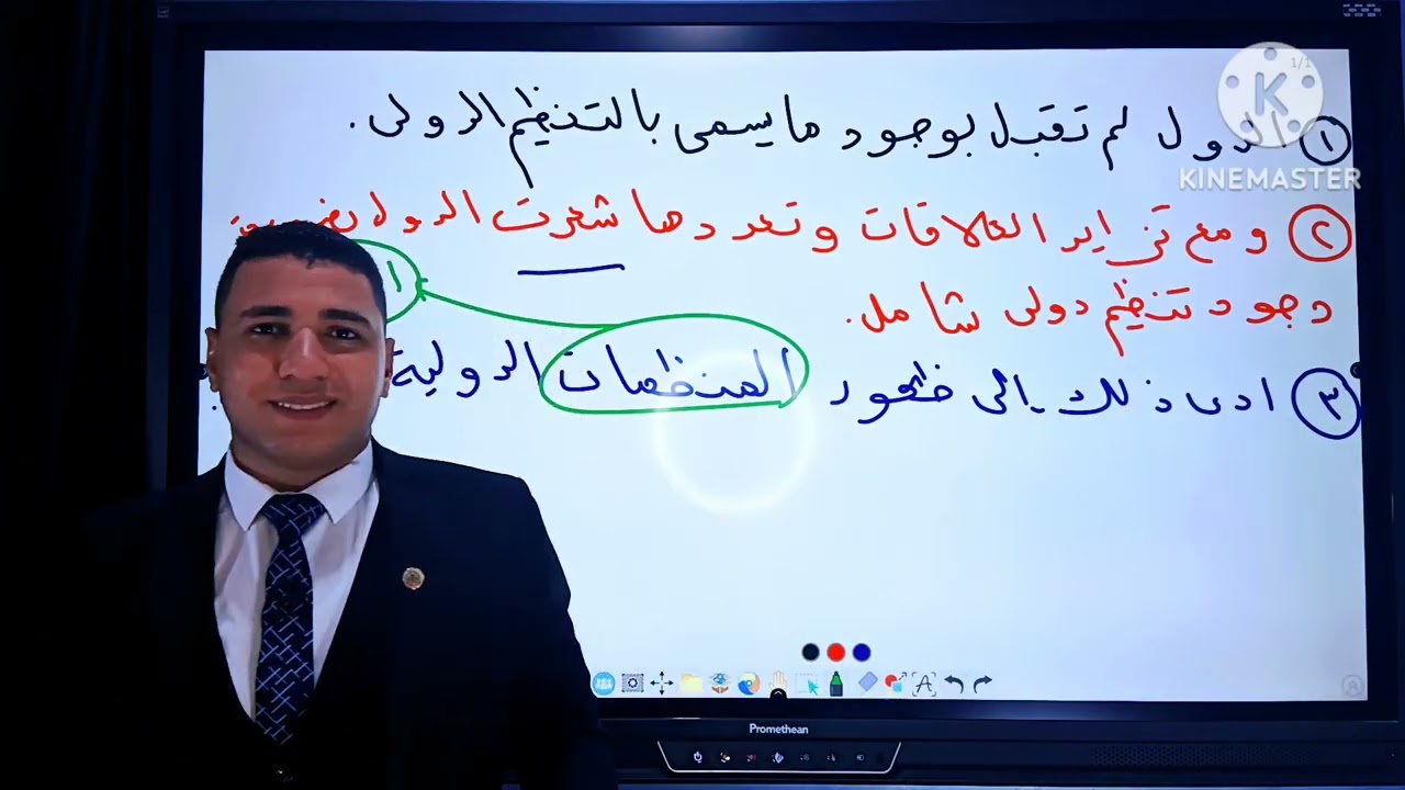 المحاضرة الأولي في التنظيم الدولي مرحلة ما قبل الحرب العالمية  مرحلة المؤتمرات واللجان كلية الحقوق.