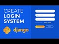 How to create a login system in python using django  python projects  geeksforgeeks