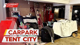 Business owners' frustration as rough sleepers move into Sydney carpark | A Current Affair by A Current Affair 146,916 views 5 days ago 4 minutes, 43 seconds