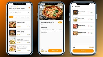 Restaurant App UI Design in Flutter | Modern Food App UI Tutorial