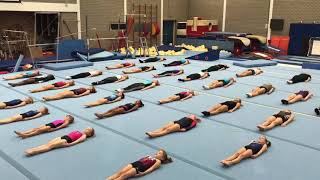 Baby Shark gymnastics challenge BredaGym