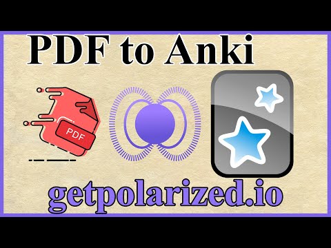 From PDF Files to Anki Flashcards With Polar