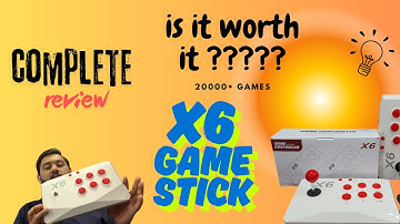 Ready To Go In Past | X6 arcade gamestick | Full Review