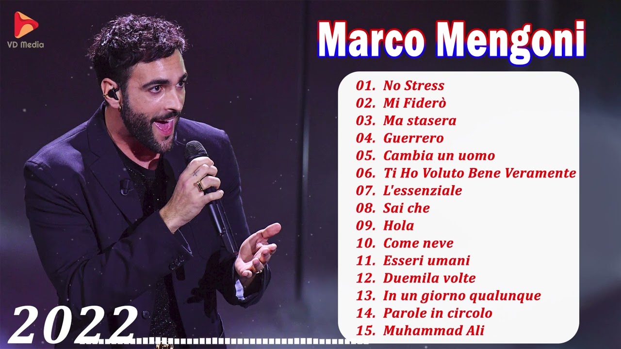 marco mengoni tour canzoni