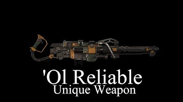 The Outer Worlds Ol Reliable LMG Unique Weapon Location
