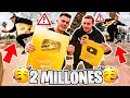 PARKOUR con LA PLACA de ORO de YOUTUBE del MILLÓN de SUSCRIPTORES⚠️