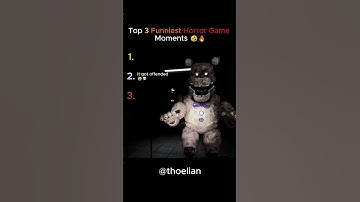 Top 3 Funniest Horror Game Moments! (His Spirit Left the Server 😭💀)