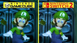 Luigi's Mansion Gamecube vs Switch 2 Early Graphics Comparison