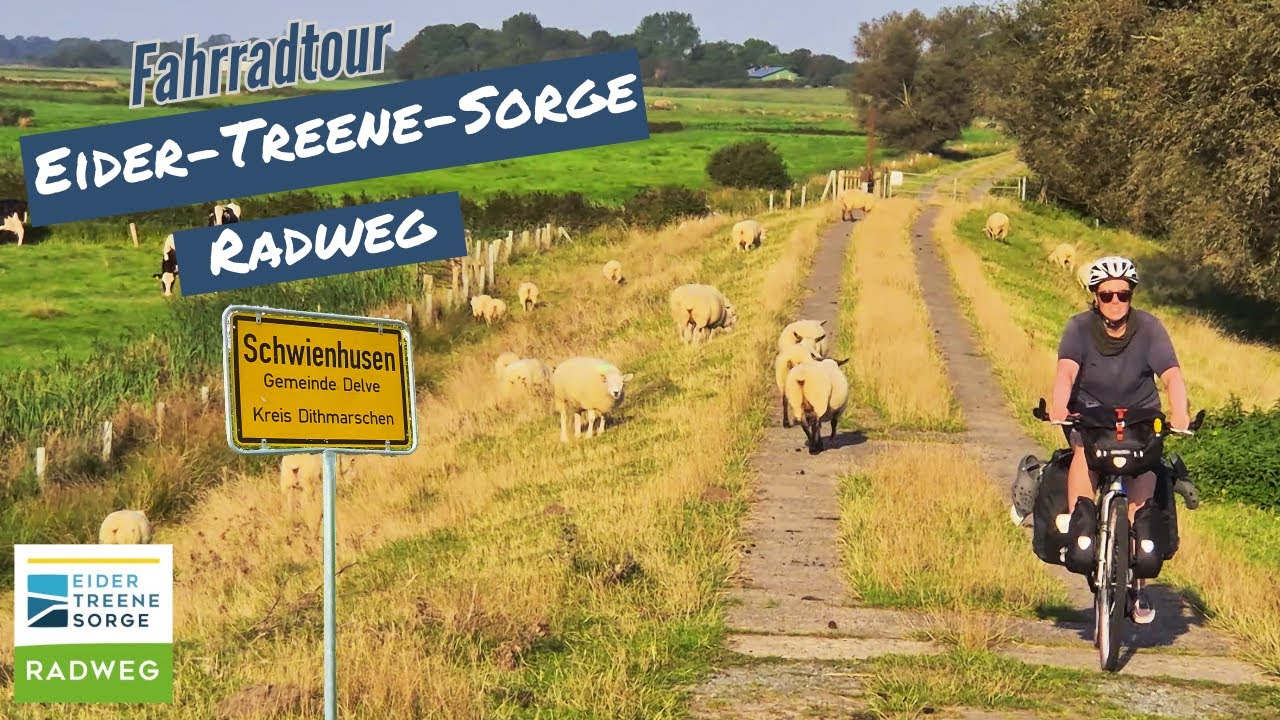 Fahrradtour auf dem Eider-Treene-Sorge-Radweg in Schleswig-Holstein