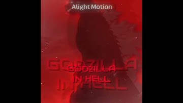 Ultima Godzilla True Form Vs Godzilla In Hell (SlicK Ver.) #edit #godzilla @slick4785 for animation
