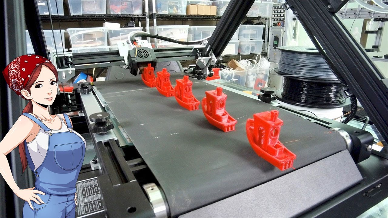 Sneak Peek- The 3DPrintMill, Infinite-Z, Belt 3D Printer- Now on Kickstarter!