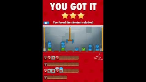 CargoBot - Up the Greens (hard 3) solution