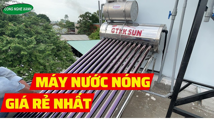 Máy năng lượng mặt trời bao nhiêu tiền năm 2024