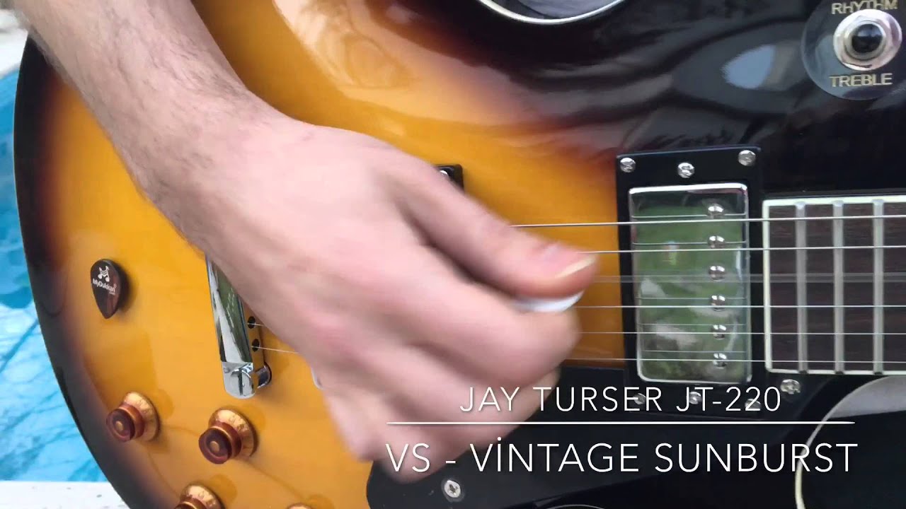 Jay Turser Jt-220-vs Guitarra Electrica Tipo Les Paul Somb | Meses sin  intereses