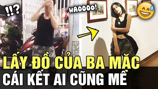 Khám phá TỦ ĐỒ của ba mẹ, trai xinh gái đẹp bất ngờ lên XU HƯỚNG vì outfit cực XỊN SÒ | TÁM TV