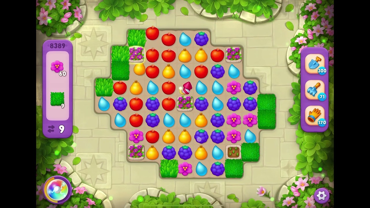 GardenScapes Level 8389 no boosters