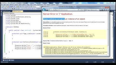 25Asp net ListBox control Part 25