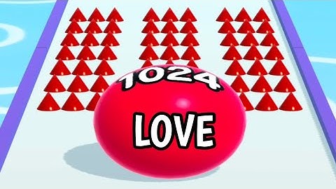 Ball Run 2048 Levels Gameplay Android, iOS Part - 67